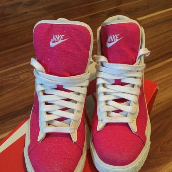 COPY - Nike Blazers old school sparkly pink rare htf - Picture 3 of 5